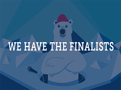 Polar bear pitching image